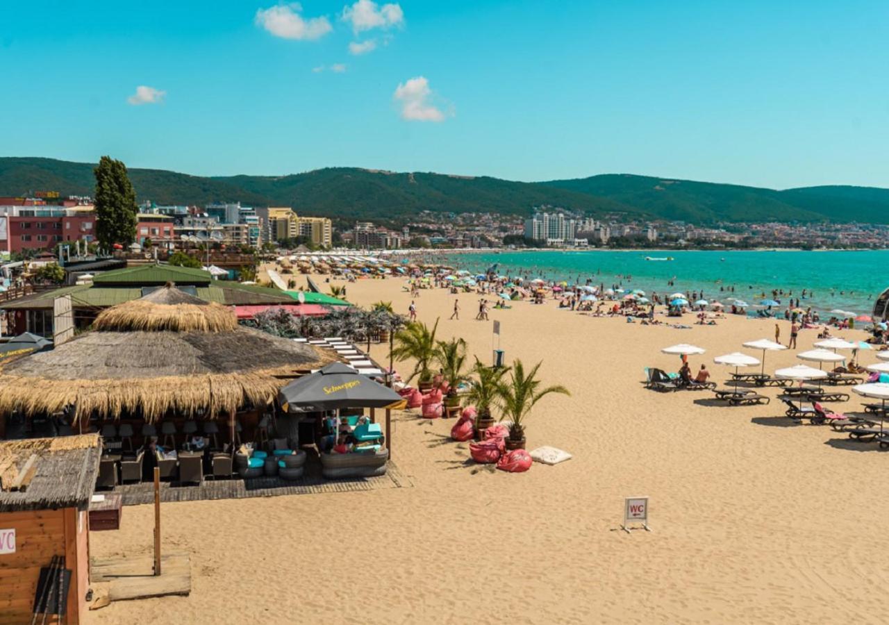 Charis Cozy Family Apart At Sun Village Complex Close To The Beach Sunny Beach Exterior photo